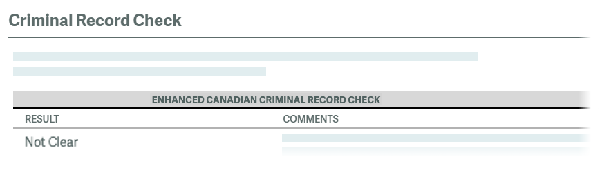 Results Of Canadian Criminal Record Checks Certn 8611