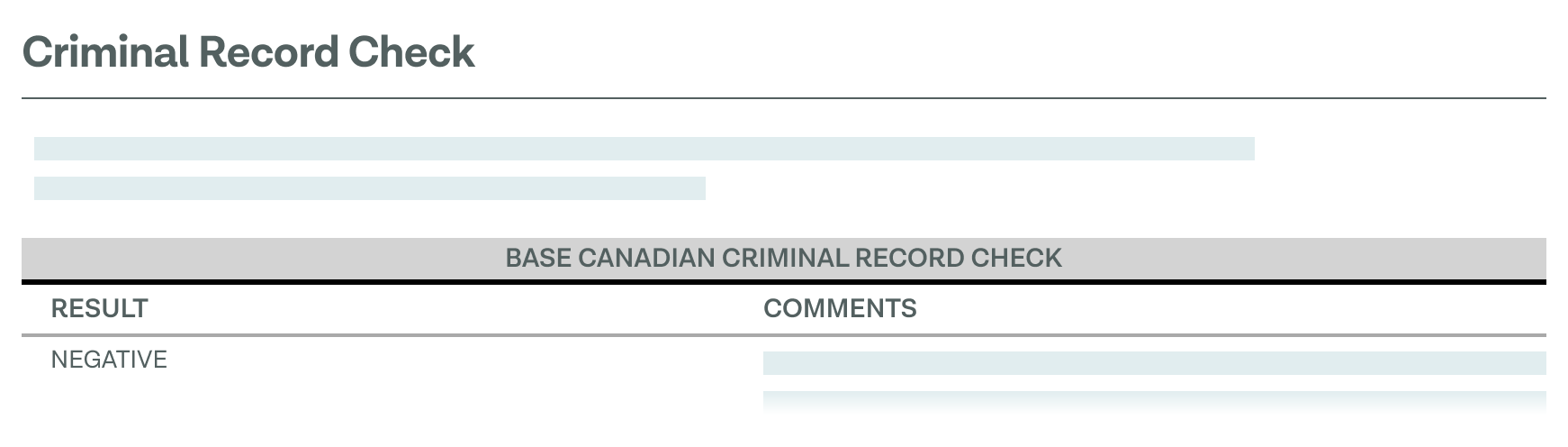 Results Of Canadian Criminal Record Checks Certn 2826